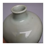 Famille-rose-Meiping-Vase mit Vogel und Bl&uuml;ten, China, wohl Yongzheng-Periode