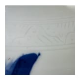 Gro&szlig;e blaue-wei&szlig;e Vase mit Soldatenszene, China, wohl Kangxi-Periode (18. Jhdt.)