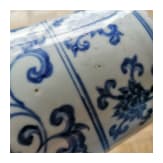 Blau-wei&szlig;e Meiping-Vase im Ming-Stil, China, wahrscheinlich 19./20. Jhdt.