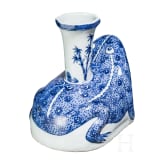 Kendi (Wassergef&auml;&szlig;) in Froschform, China, wahrscheinlich Anfang Qing-Dynastie