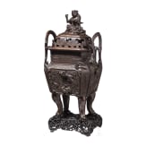 Gro&szlig;er Weihrauchbrenner aus Bronze, China, 19. Jhdt.