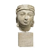 Gandhara-Stucco-Kopf, 5. - 6. Jhdt.