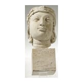 Gandhara-Stucco-Kopf, 5. - 6. Jhdt.