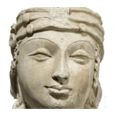 Gandhara-Stucco-Kopf, 5. - 6. Jhdt.