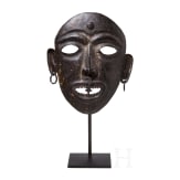 Eiserne Maske eines Shamanen, Nepal/Tibet, 18./19. Jhdt.