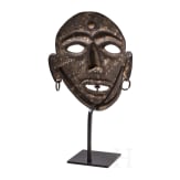 Eiserne Maske eines Shamanen, Nepal/Tibet, 18./19. Jhdt.
