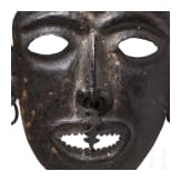 Eiserne Maske eines Shamanen, Nepal/Tibet, 18./19. Jhdt.