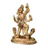 Varaha und Bhudevi aus Bronze, Tibet/Nepal, 18./19. Jhdt.