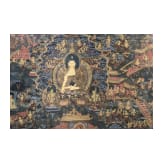 Gro&szlig;es Tangka, Tibet, 1. H&auml;lfte 20. Jhdt.