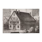 "Das Hexenhaus von Bamberg", Kupferstich, 1627