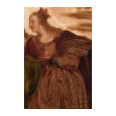 Die mystische Verm&auml;hlung der Hl. Katharina auf Marmortafel, fl&auml;misch, um 1620