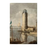Bonaventura II. Peeters (1648 - 1702)?, Hafen von Canea, Niederlande, 2. H&auml;lfte 17. Jhdt.