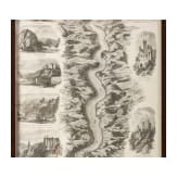 Friedrich Herchenhein, Neues Panorama des Rheins von Mannheim bis C&ouml;ln, Stahlstich, Mainz, 1870er Jahre