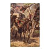 Anton Hoffmann (1863 - 1938), Der Tross, M&uuml;nchen, wohl Anfang 20. Jhdt.