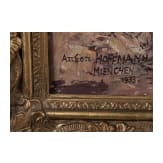 Anton Hoffmann, Reitende Artillerie, M&uuml;nchen, datiert 1933