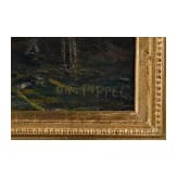 Otto Pippel - Im Fischerhafen, deutsch, 1. H&auml;lfte 20. Jhdt.