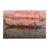 Alfredo Caldini, Blick auf Venedig, Italien, 20. Jhdt.