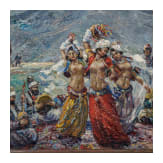 Ibrahim Safi - Baucht&auml;nzerinnen, Istanbul, 20. Jhdt.