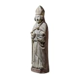 Steinfigur des Hl. Cornelius, Rheinland, 15./16. Jhdt.