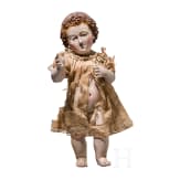 Gefasste Christuskindfigur, Italien, 18. Jhdt.