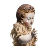 Gefasste Christuskindfigur, Italien, 18. Jhdt.