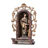 Kleiner Heiligenschrein, deutsch, um 1740