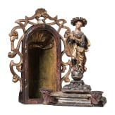 Kleiner Heiligenschrein, deutsch, um 1740