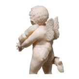Drei Putti aus Elfenbein, M. Levy, Dieppe, Frankreich, 18. Jhdt.