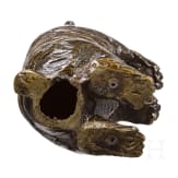 Gez&auml;hmter Bronzeb&auml;r, Niederlande, um 1600