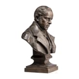 Rodolphe T&ouml;pffer (1799 - 1846) - Bronzeb&uuml;ste