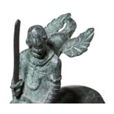 Nachbildung des Reiterstandbildes von Cangrande I. della Scala in Bronze, Italien, 19. Jhdt.