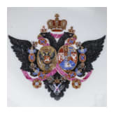 Gro&szlig;f&uuml;rst Pavel Petrovich (1754 - 1801) - Kaviarschale mit dem russischen Doppeladler, um 1778