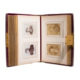 Lack-Fotoalbum, Russland, Ostaschkowo, Werkstatt Osip F. Wischnjakow mit S&ouml;hnen, 1882 - 1888