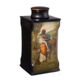Gro&szlig;e Lackteedose, Russland, Ostaschkowo, Werkstatt Osip F. Wischnjakow mit S&ouml;hnen, 1870 - 1872