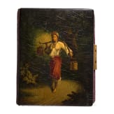 Lack-Fotoalbum, Russland, Ostaschkowo, Werkstatt Osip F. Wischnjakow mit S&ouml;hnen, 1882 - 1888