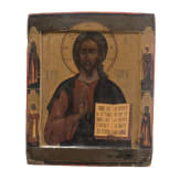 Ikone mit Christus Pantokrator, Russland, um 1800