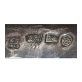 Ikone mit dem Heiligen Nikolaus von Myra mit Silberoklad, Russland, 2. H&auml;lfte 19. Jhdt. (Ikone), Moskau, Iwan Sacharow, 1867 (Oklad)