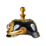 Helm f&uuml;r Offiziere der 26. Feldartillerie-Brigade Hessens, letztes Modell