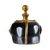 Helm f&uuml;r Offiziere der 26. Feldartillerie-Brigade Hessens, letztes Modell
