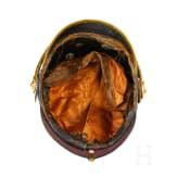 Helm f&uuml;r Offiziere der 26. Feldartillerie-Brigade Hessens, letztes Modell