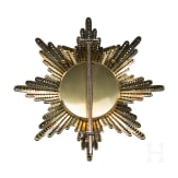Wilhelm Freiherr von Leonrod - Gro&szlig;kreuzsatz mit Schwertern am Ring und Brillanten des bulgarischen St.-Alexander-Ordens, im Verleihungsetui, mit &Uuml;berkarton