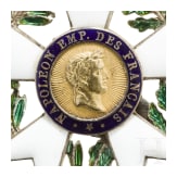 Carl Askan Verri della Bosia (1790 - 1878) - Orden der Ehrenlegion und Verleihungsurkunde, Erstes Kaiserreich