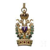 Orden der Eisernen Krone - Kleindekoration zur 2. Klasse mit Schwertern und Kriegsdekoration