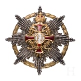 Franz-Joseph-Orden - Bruststern zur 1. Klasse mit Kriegsdekoration