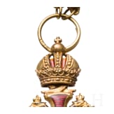 Franz-Joseph-Orden - Miniatur des Ritterkreuzes an Kette