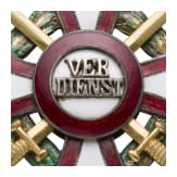 Milit&auml;rverdienstkreuz 2. Klasse mit Kriegsdekoration