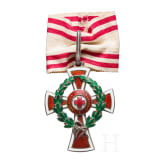Ehrenzeichen vom Roten Kreuz 1. Klasse mit Kriegsdekoration
