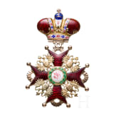 St.-Stanislaus-Orden - Kreuz 2. Klasse mit Krone, Russland, datiert 1866