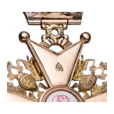 St.-Stanislaus-Orden - Kreuz 2. Klasse mit Krone, Russland, datiert 1866