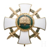 Orden der Heiligen Krone - Offizierskreuz mit Schwertern, um 1942